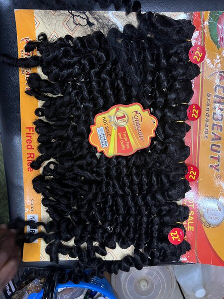 Extensions bouclés noirs