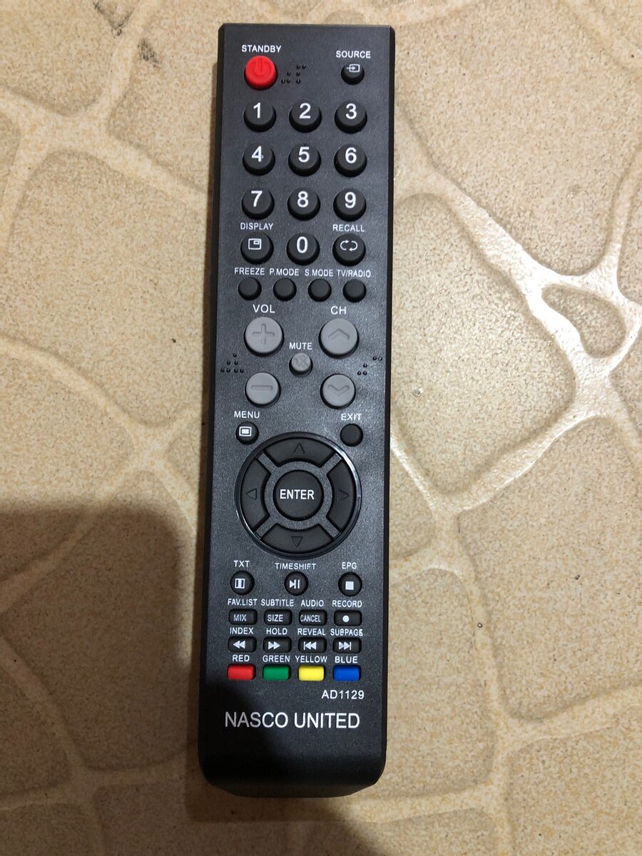 Nasco United TV Remote