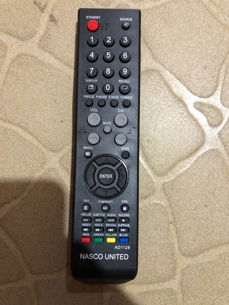 Nasco United TV Remote