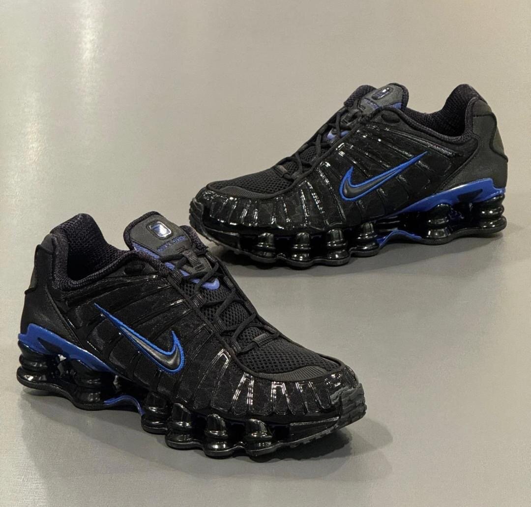 Nike Shox R4 Noir Bleu