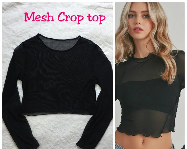 Salaula crop tops and tops