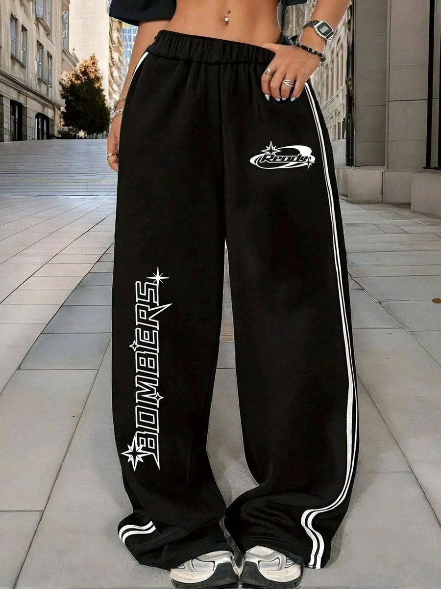 Pantalon Jogging Noir Femme