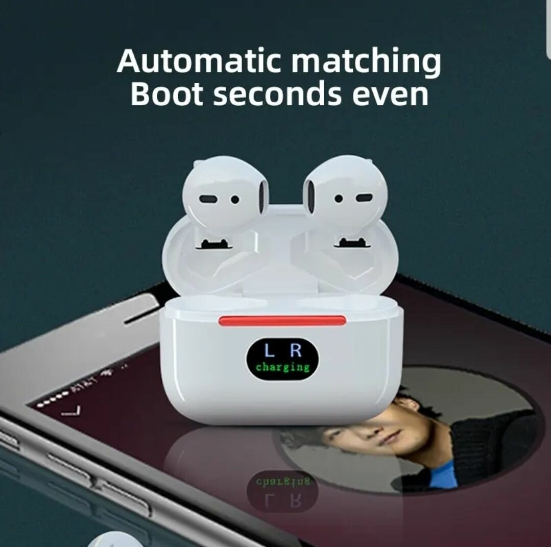 Écouteurs Bluetooth S8 Plus - Bonne Qualité Sonore - Avec af