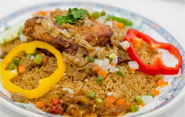 Délicieux Riz Joloff Africain