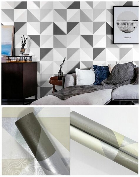 Papier Peint Géométrique Moderne