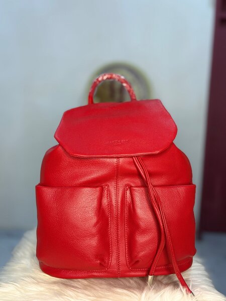 Sac à dos en cuir élégant