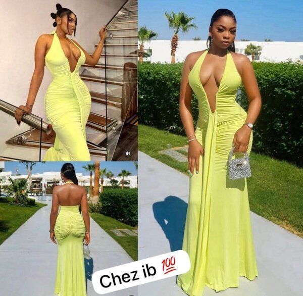 Robe Longue Évasée Elegante