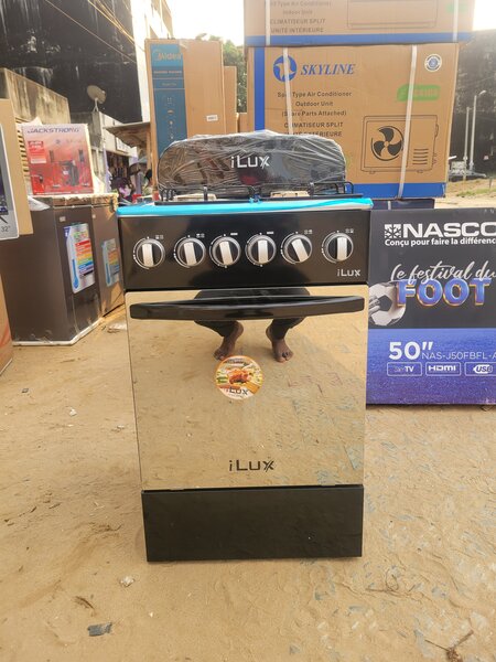 Cuisinière ilux 4feux avec four