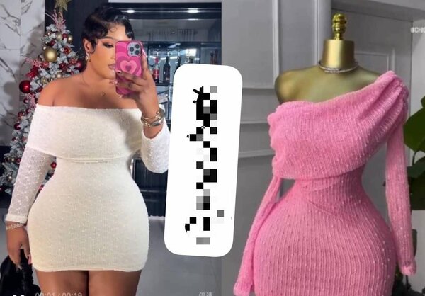 Robe Pull Épaules Dénudées