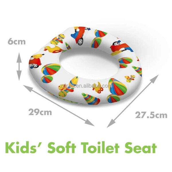 Kids soft toilet seat