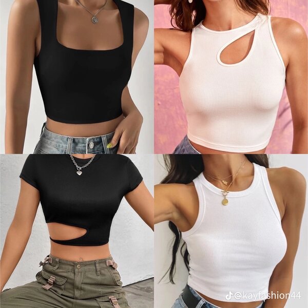 Tops sans manches femme