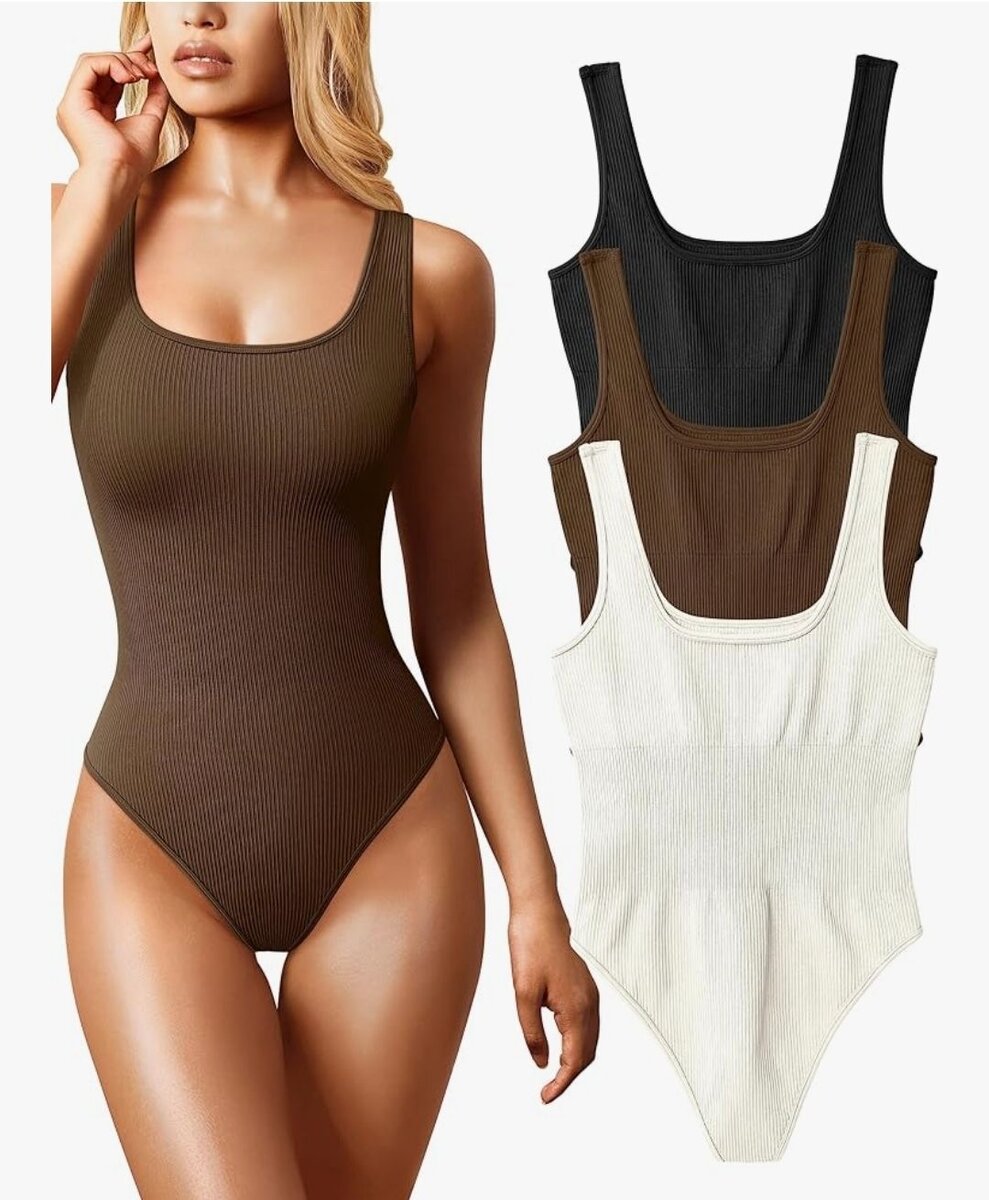 Body côtelé sans manches