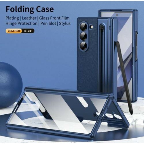 Étui pliant en cuir z fold 7