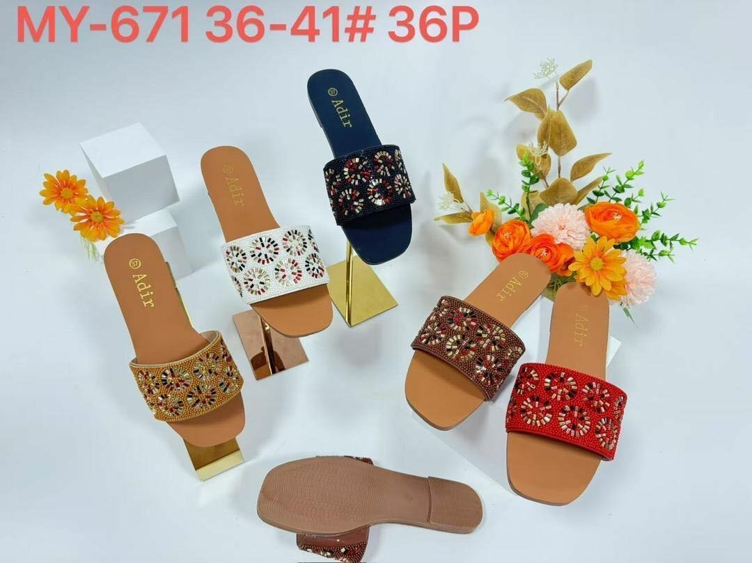 Sandales ornées pour femmes