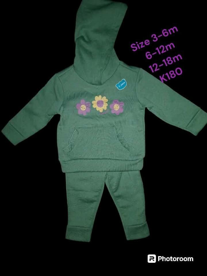 Green children's shorts