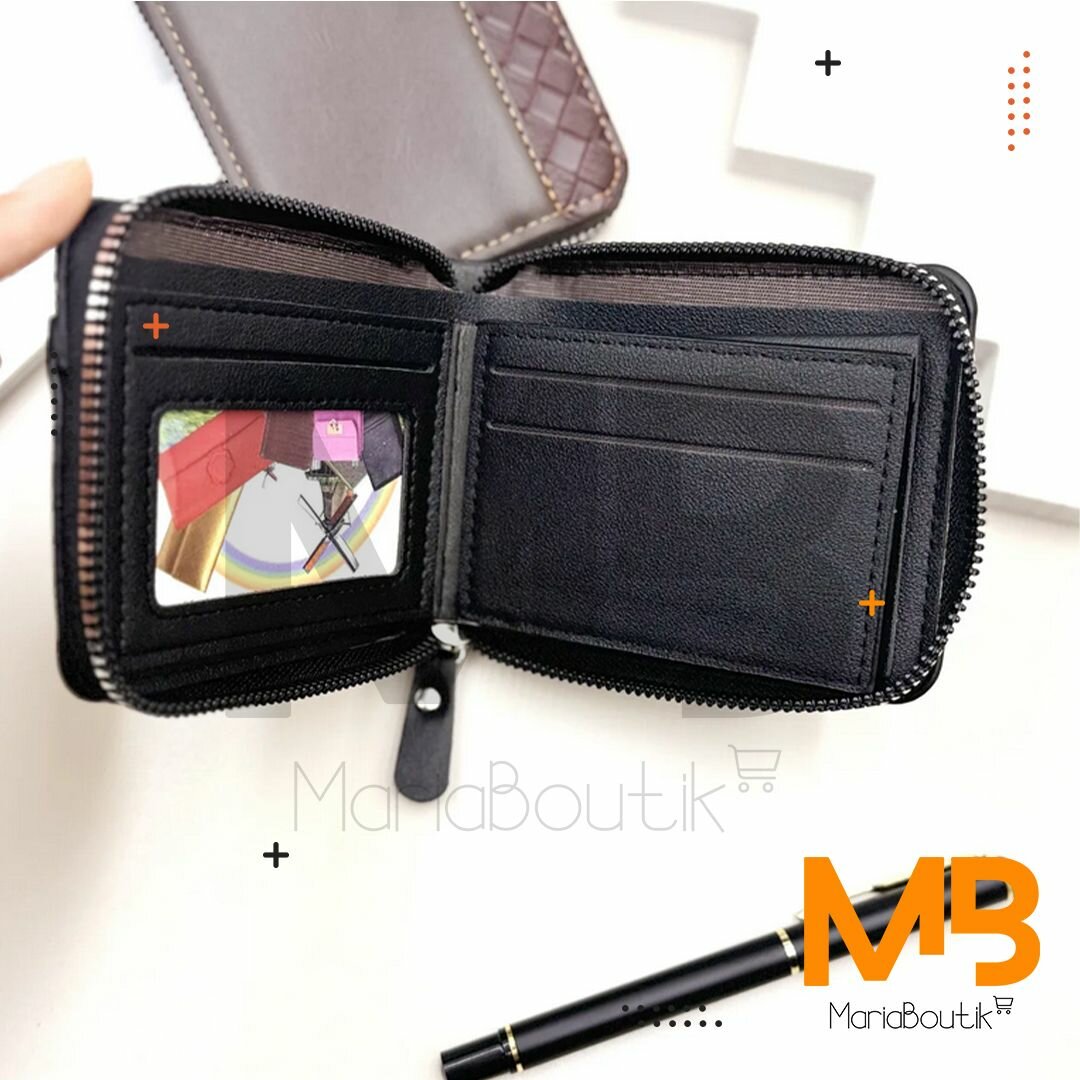 MBK Porte-carte Homme Noir