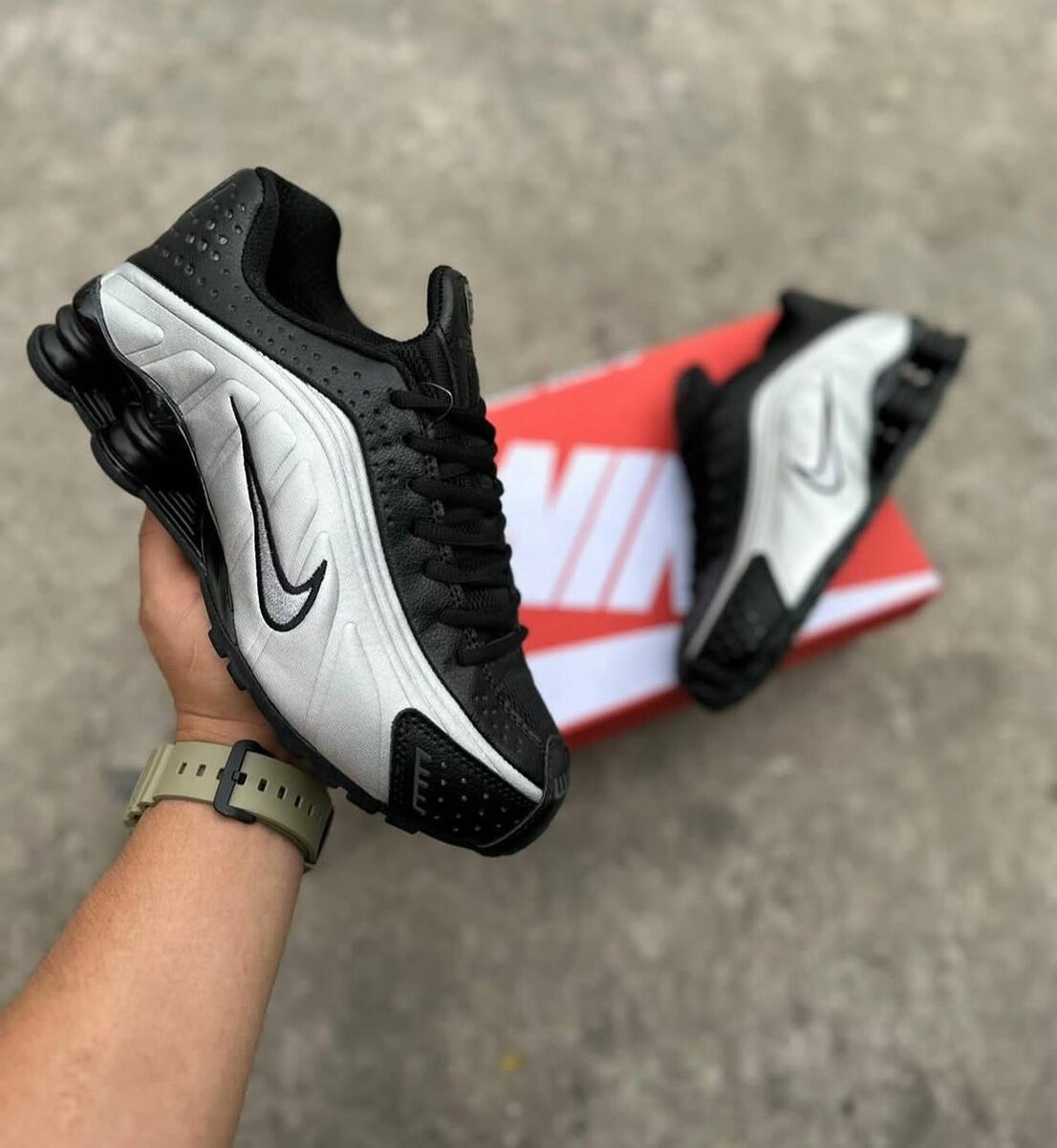 Basket Nike Shox R4 Homme