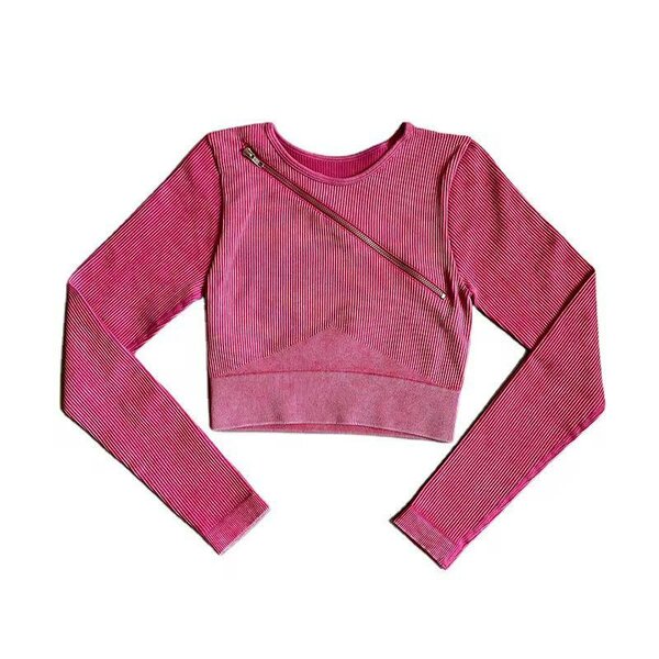 Top court à manches longues