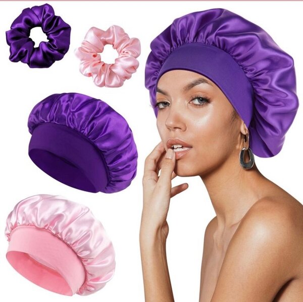 chapeau satin & chouchou