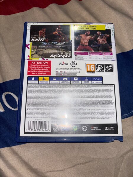 UFC 4 jeu ps4