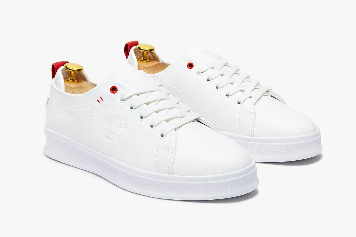 Sneakers en cuir style urbain