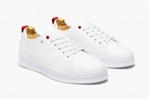 Sneakers en cuir style urbain