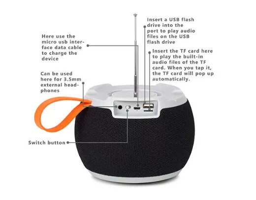 Portable Bluetooth C15