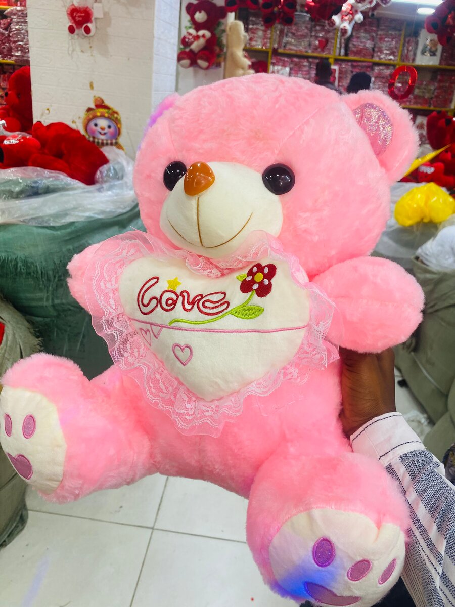Ours en peluche avec coeur 'I Love You'