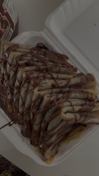 Crêpes au Nutella gourmandes