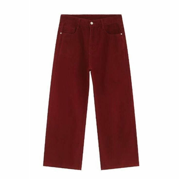 Red jeans
