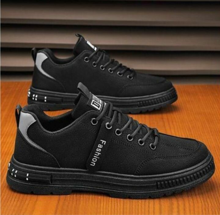 Chaussures Noires Décontractées Homme