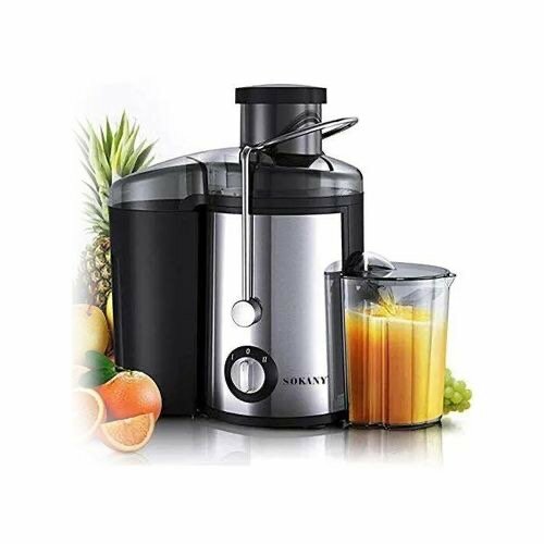 Sokany SK-4000 Stainless Steel Juice Extractor - 800W - Silv