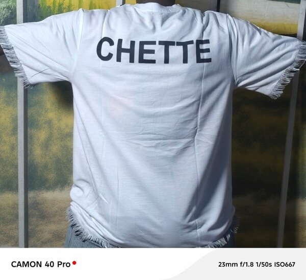 T-shirt homme imprimé moderne