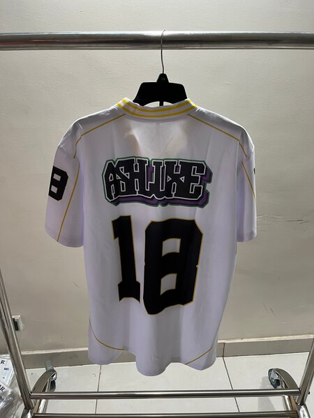 Maillot de football blanc personnalisé