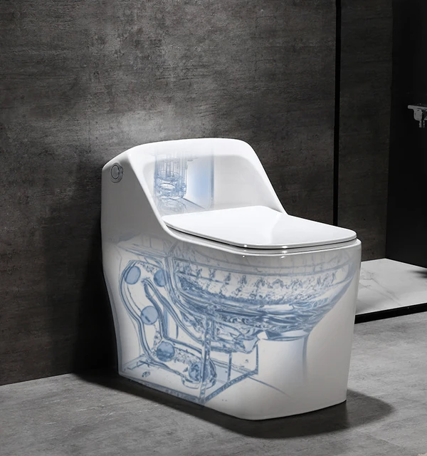 Syphonic system water closet