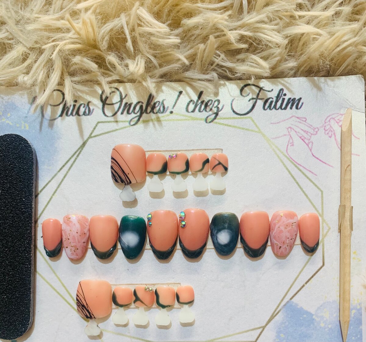 Press nail réutilisable