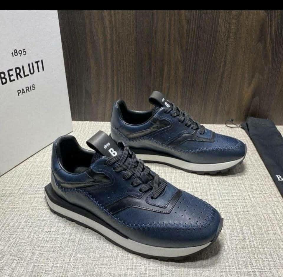 Sneakers en cuir Berluti