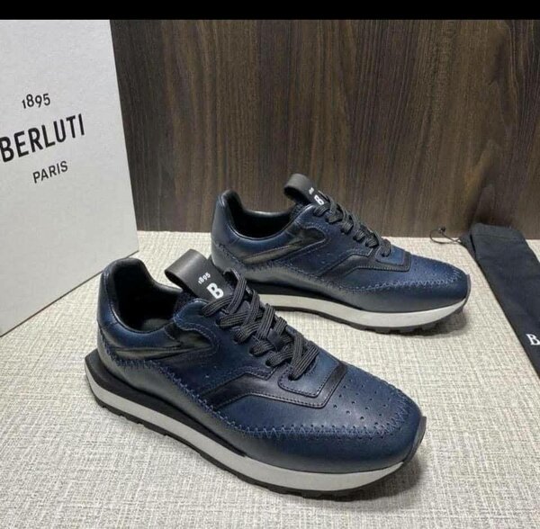 Sneakers en cuir Berluti