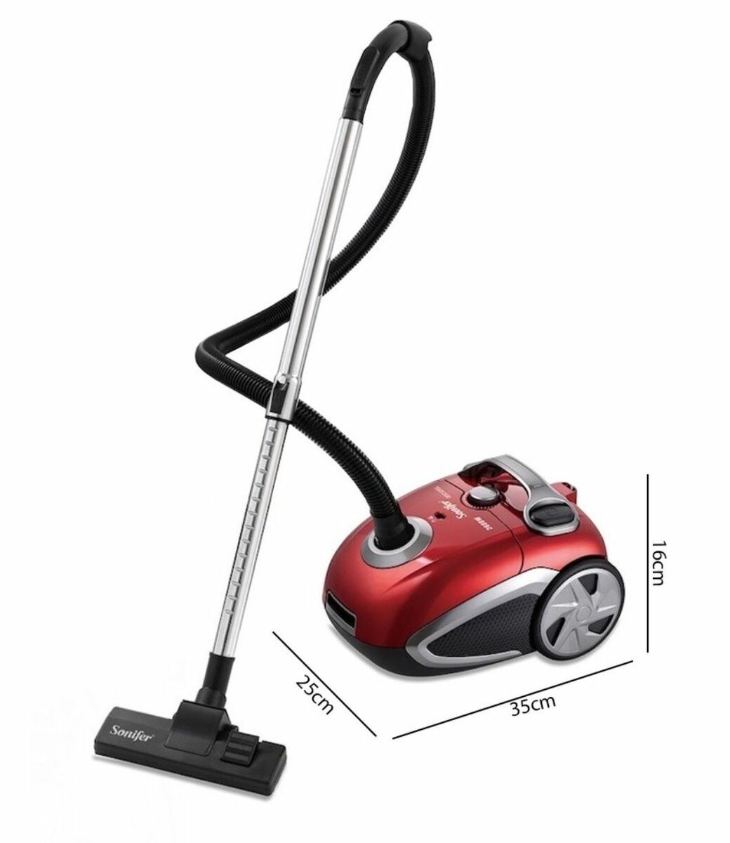 2600W 2.5L DUST BAG CORDED VACUUM CLEANER WITH RED DUST FILL