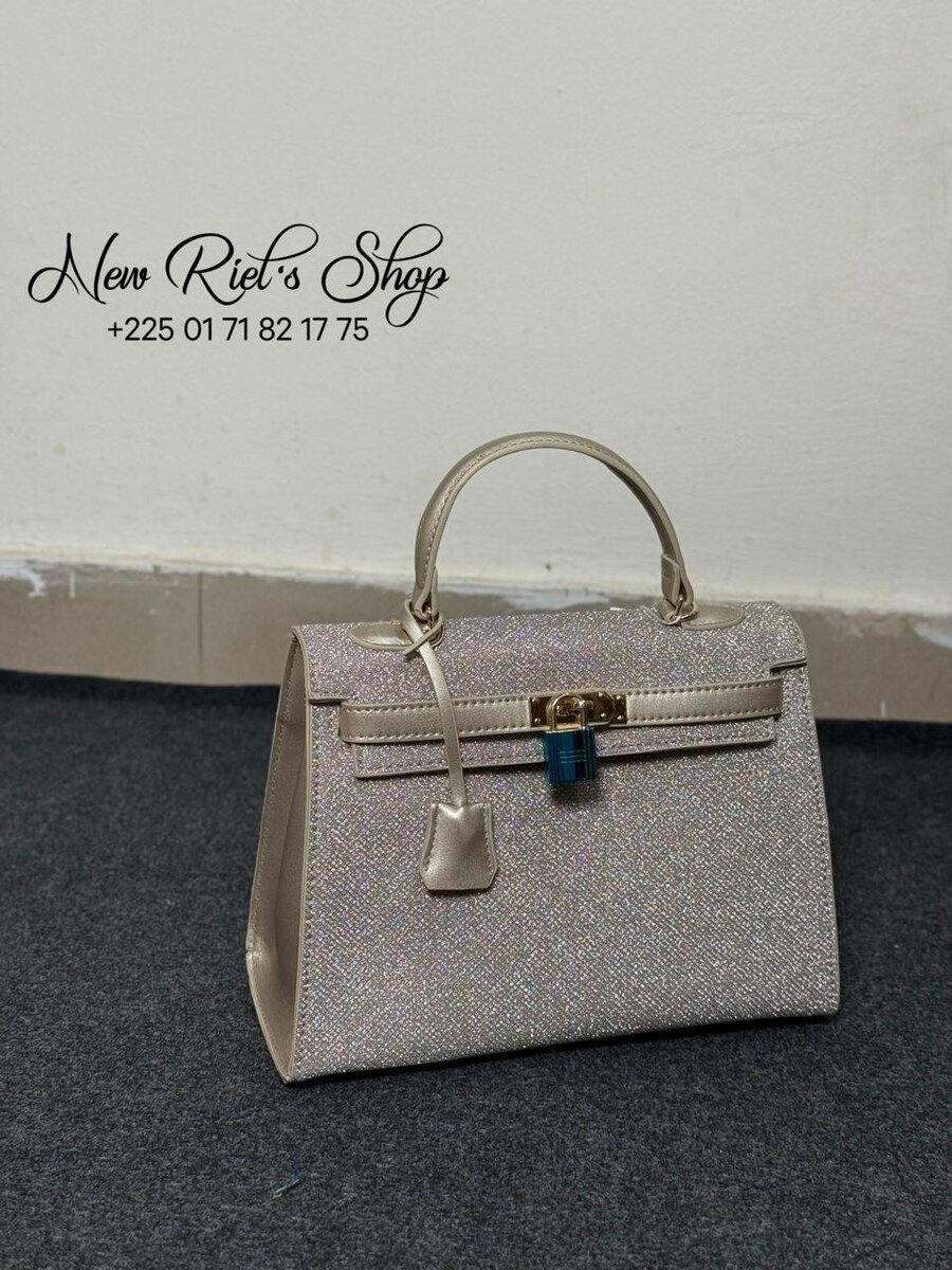 Sac à main élégant pailleté