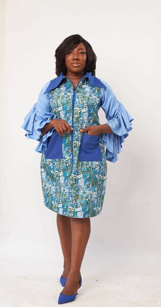 Ohemaa straight dress