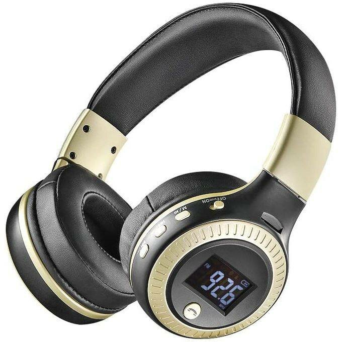 Casque audio Bluetooth noir