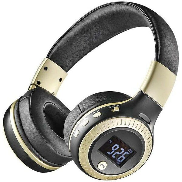 Casque audio Bluetooth noir