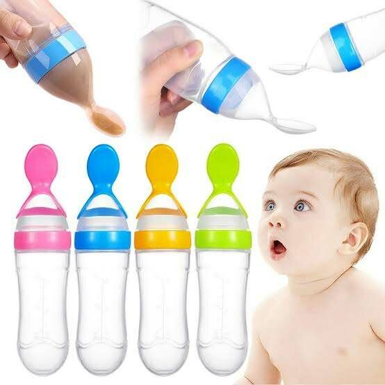 Silicone Spoon Feeder for kid's 1pcs