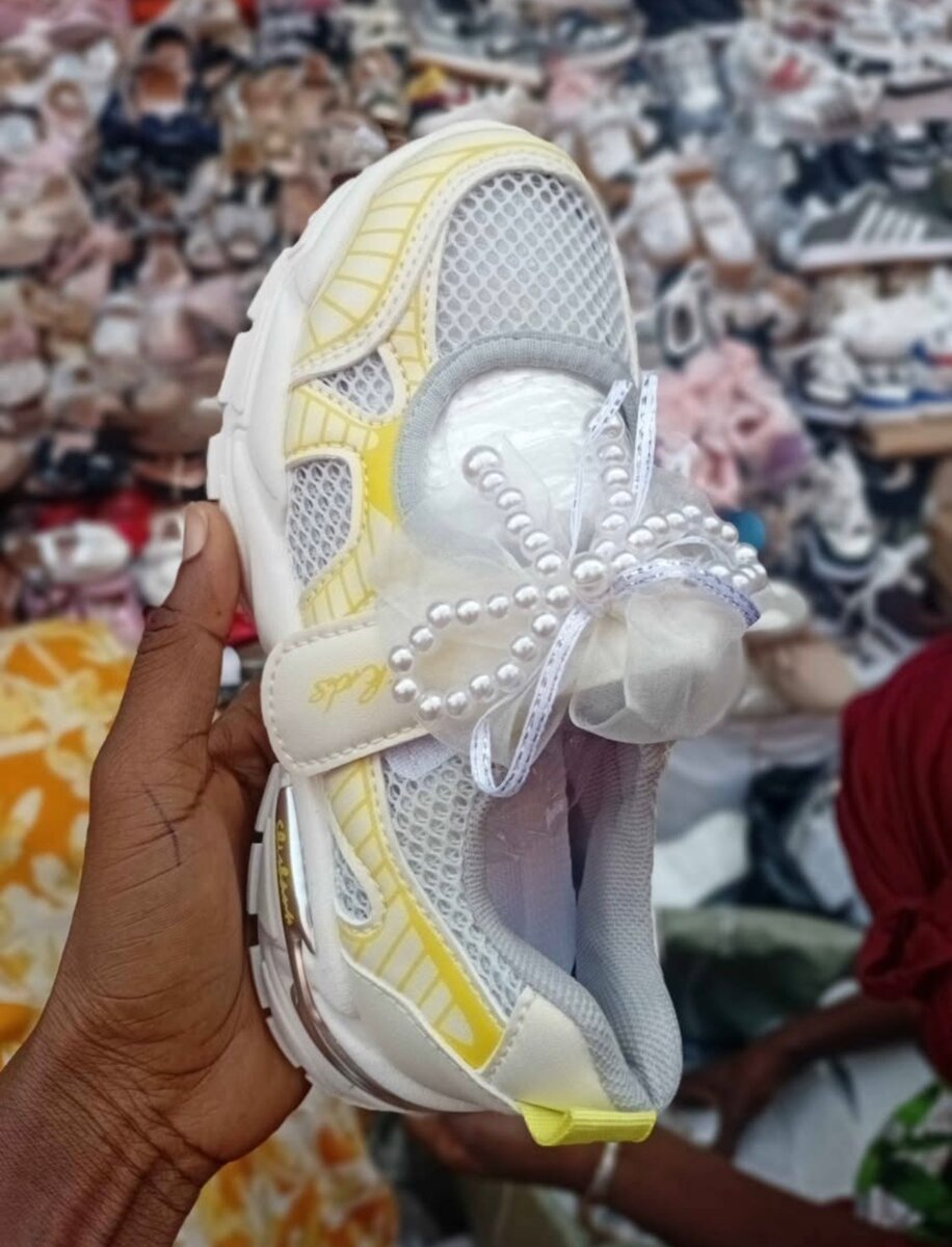 Baskets Enfant Filles Perles