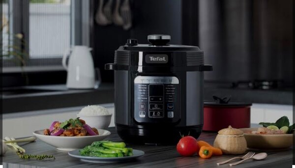 TEFAL home chef smart multi cooker 6L , black