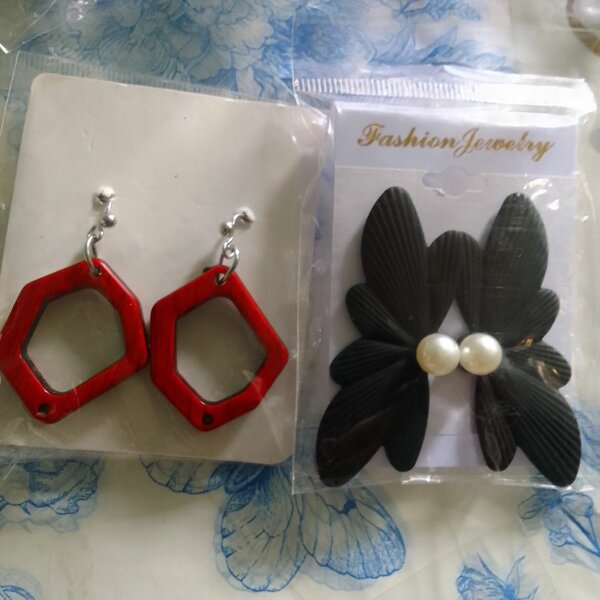 Boucle d'oreille duo-au choix