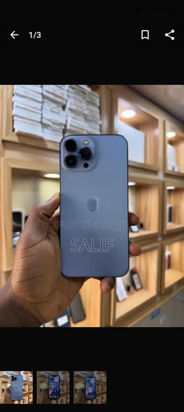 iPhone Pro Max argent