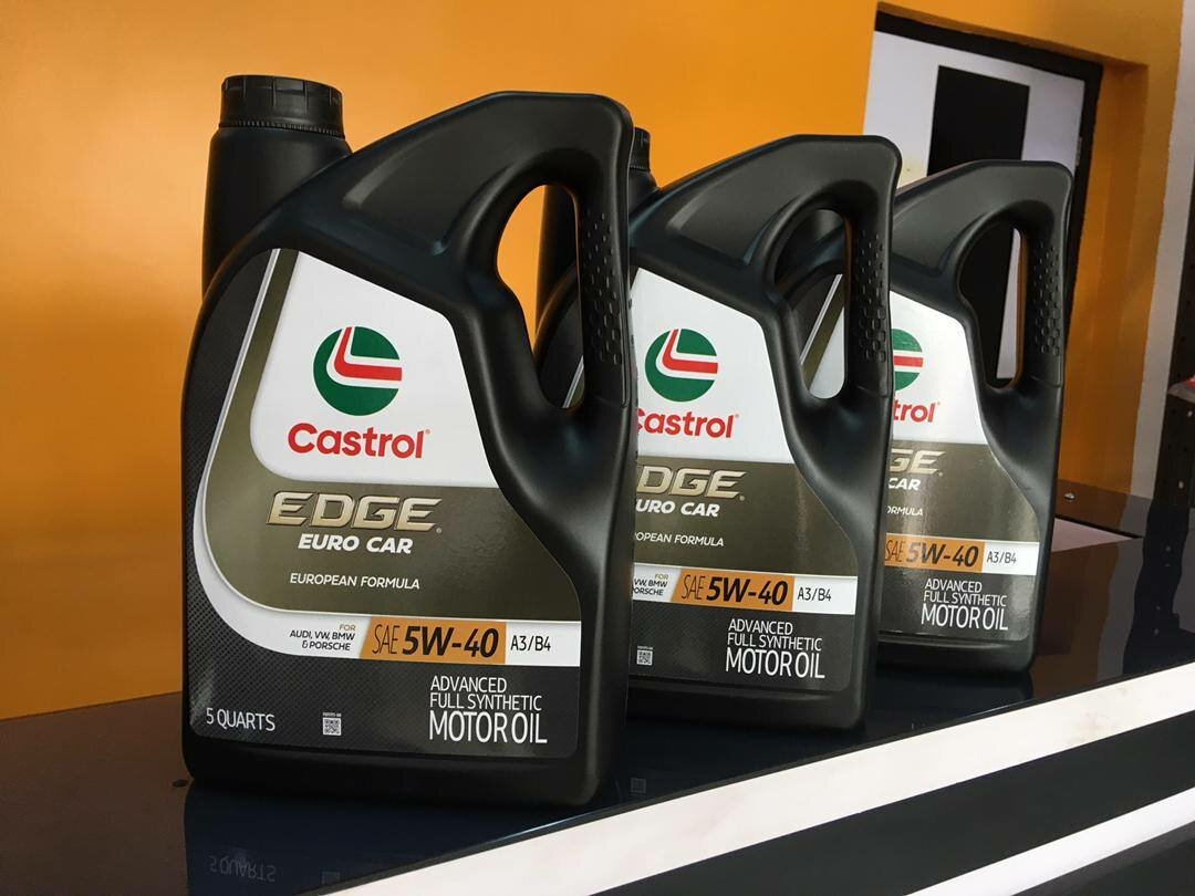 Castrol Edge 5W40 Euro Car  Engine Oil 5L imported from USA