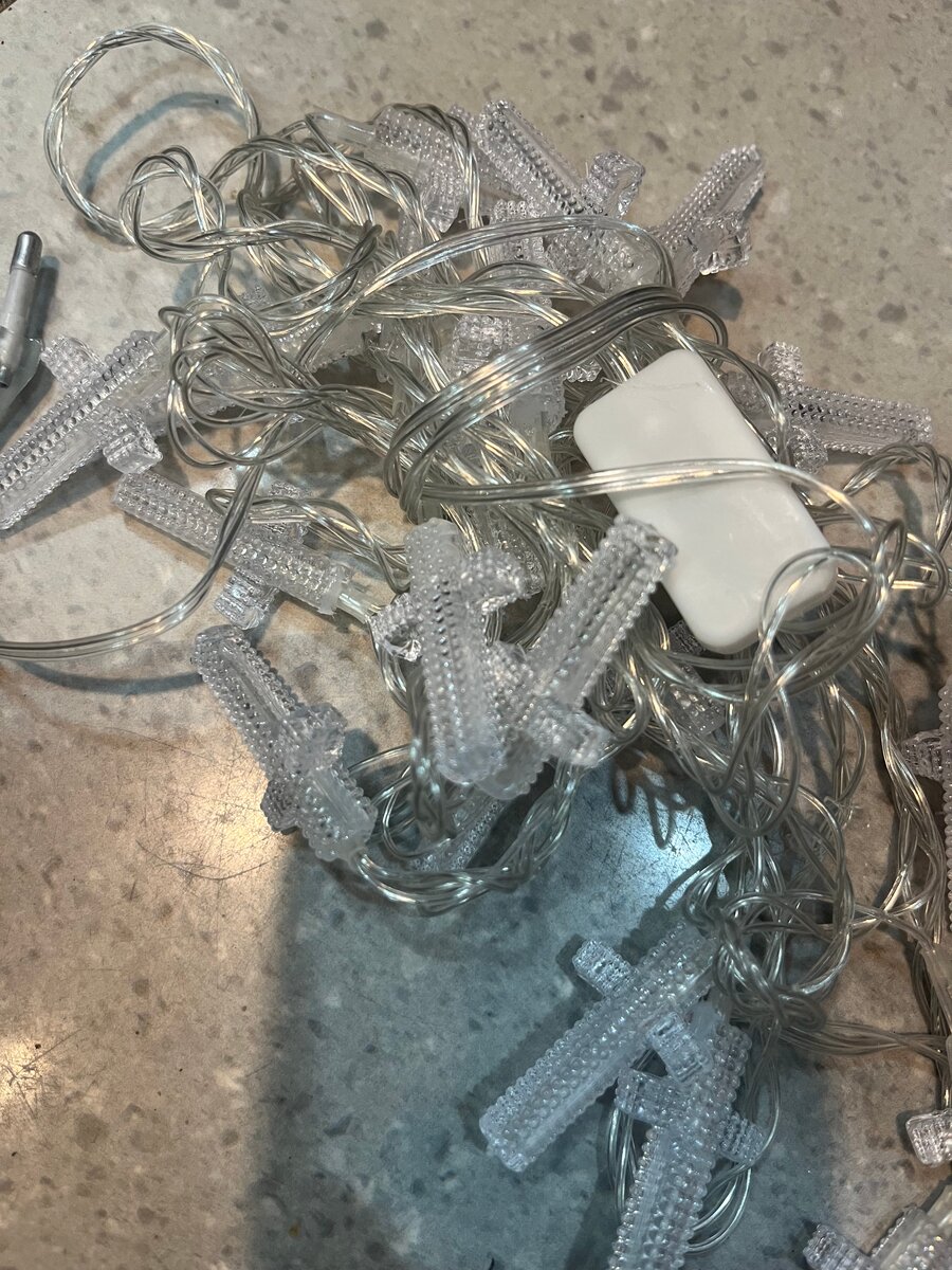 Guirlande LED multicolore